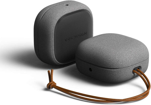 Compatible Galaxy Buds Case - Full Body Shockproof Hard Shell Cover (Modern-Sand Stone)